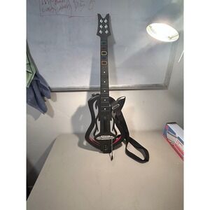 PS3 GUITAR HERO WARRIORS OF ROCK CONTROLLER W/ STRAP 96142805 No Dongle